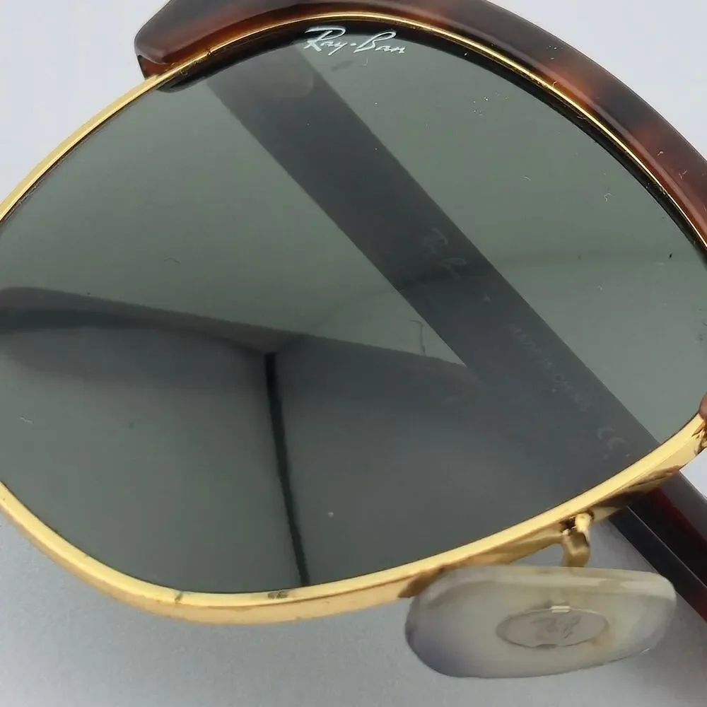 Ray Ban RB 3016 CLUBMASTER W0366  49-21 Tortoise Sunglasses